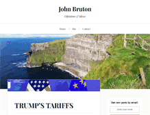 Tablet Screenshot of johnbruton.com